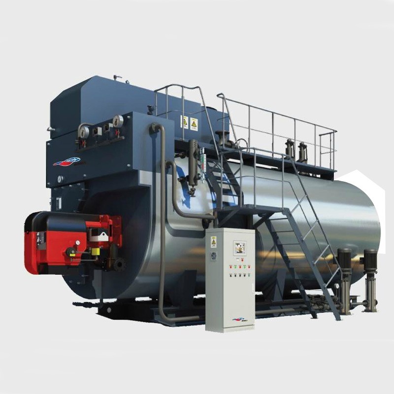 Конденсационный паровой котел, работающий на мазуте и газе