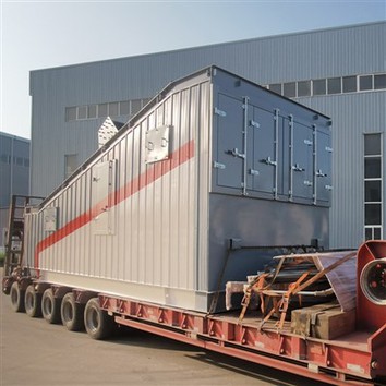 Машина с вибрирующим грохотом